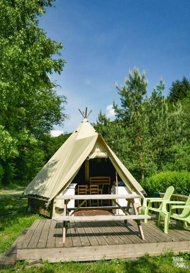 Camping Le Canada-Insolite Chiny Exterior foto